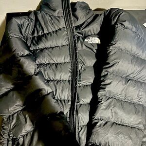 The north face black puffer jacket